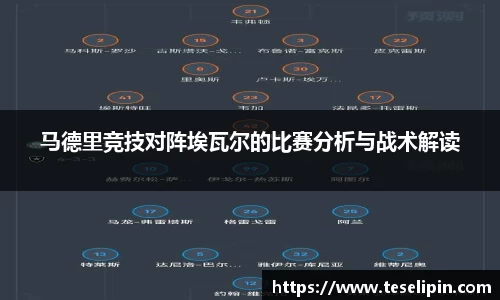 马德里竞技对阵埃瓦尔的比赛分析与战术解读
